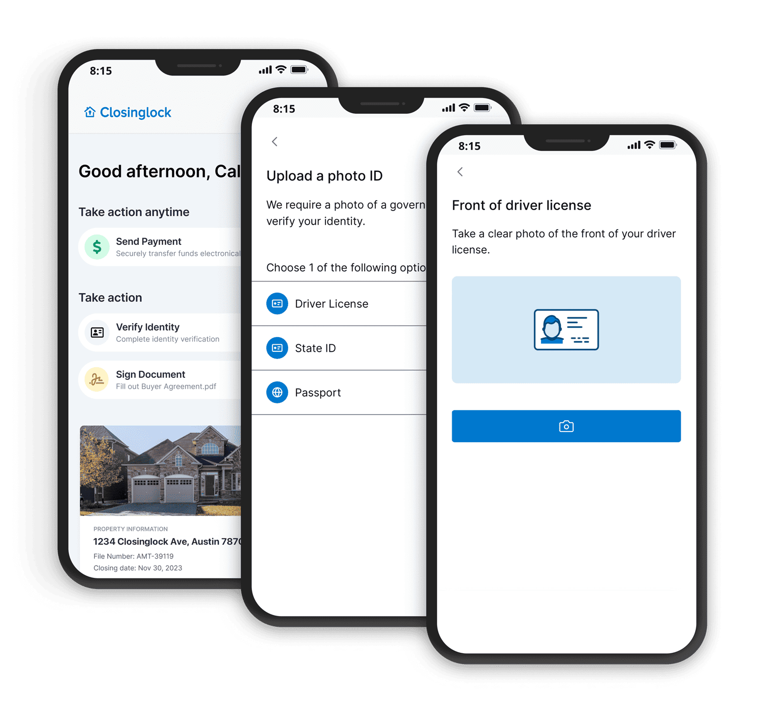 Users can verify their identity from their approved device in a few easy steps.