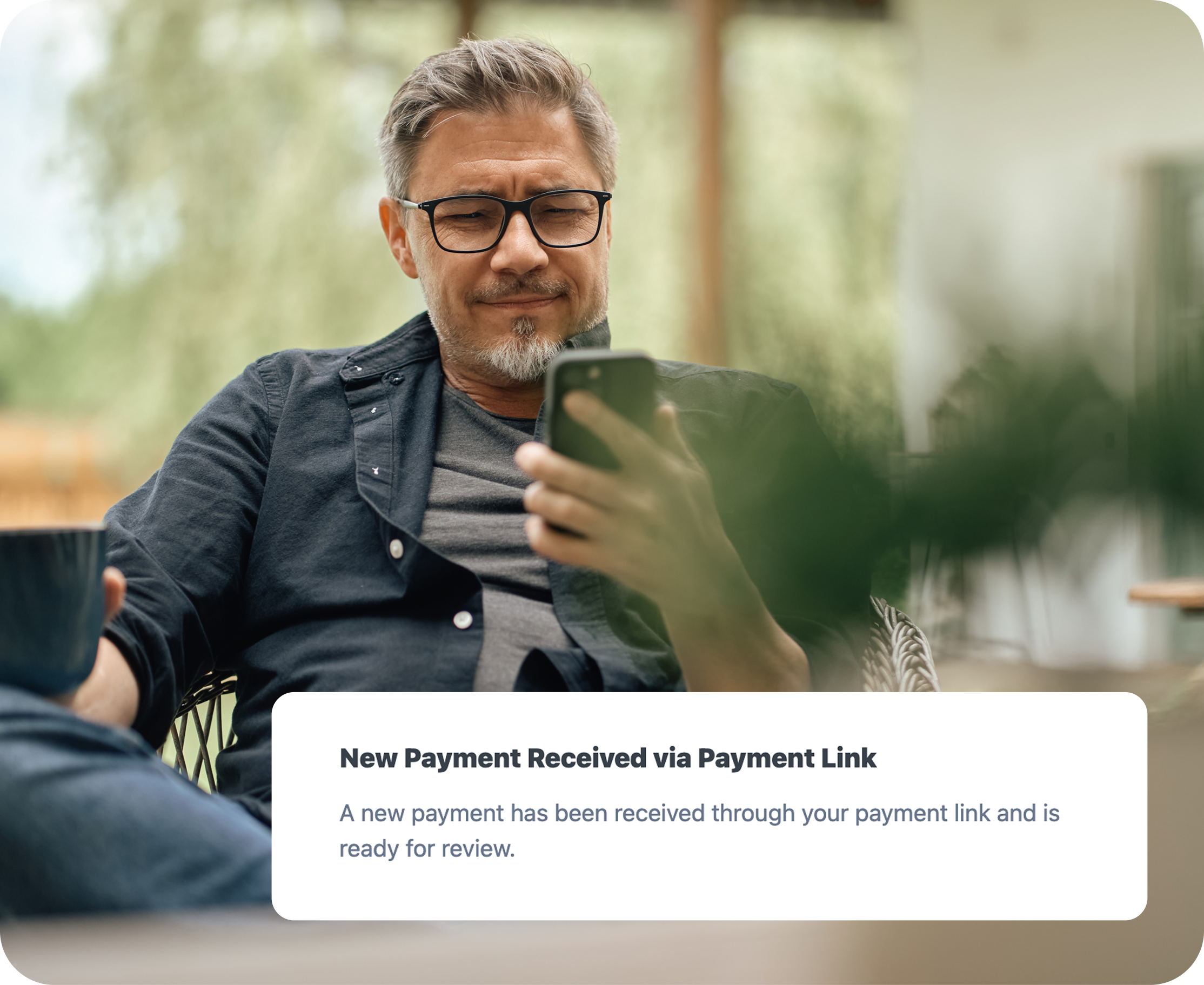 Open Payment Link.